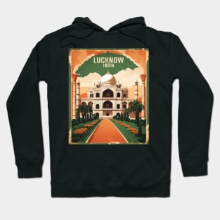 Lucknow India Vintage Tourism Travel Hoodie